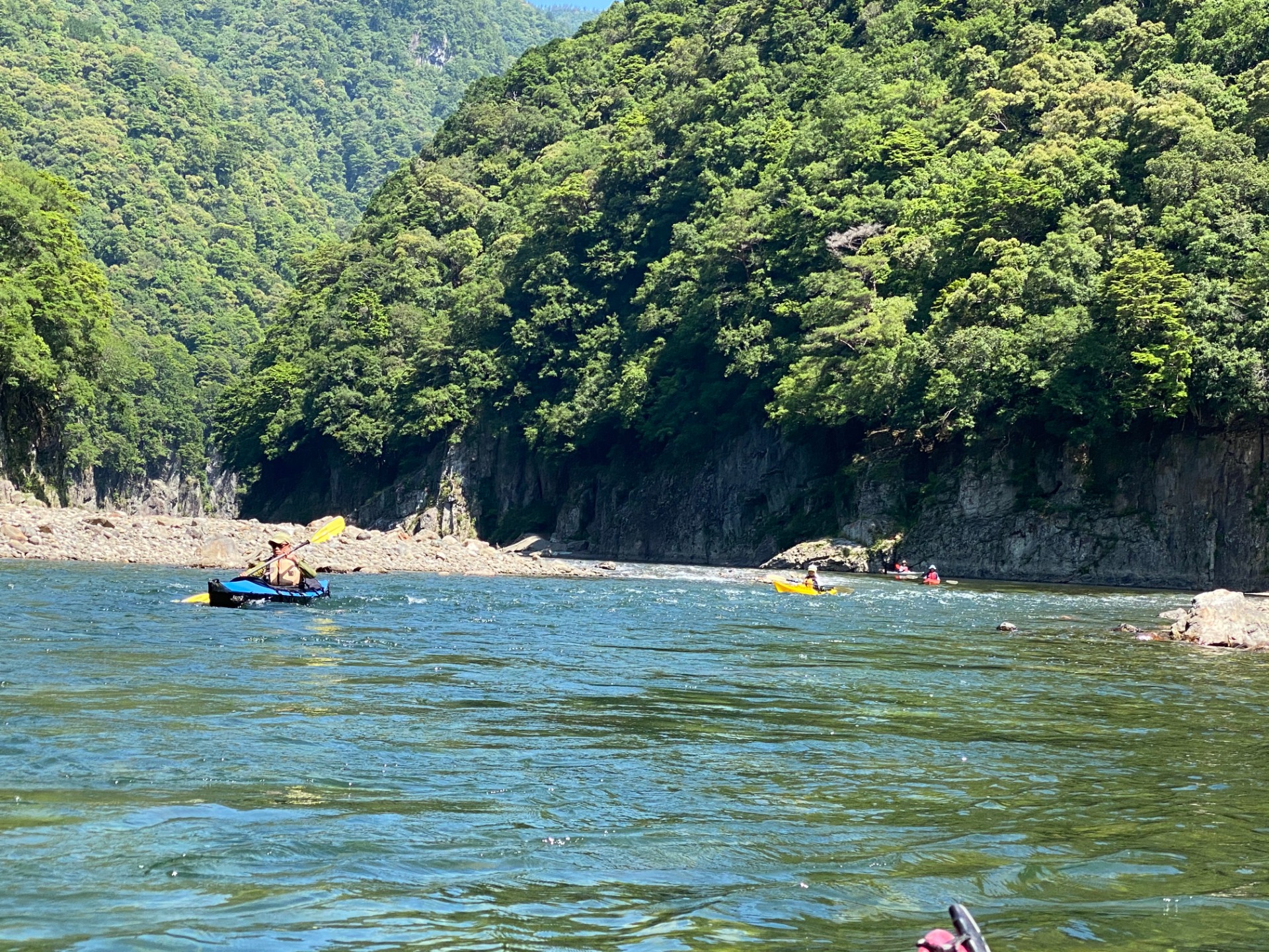北山川カヤック