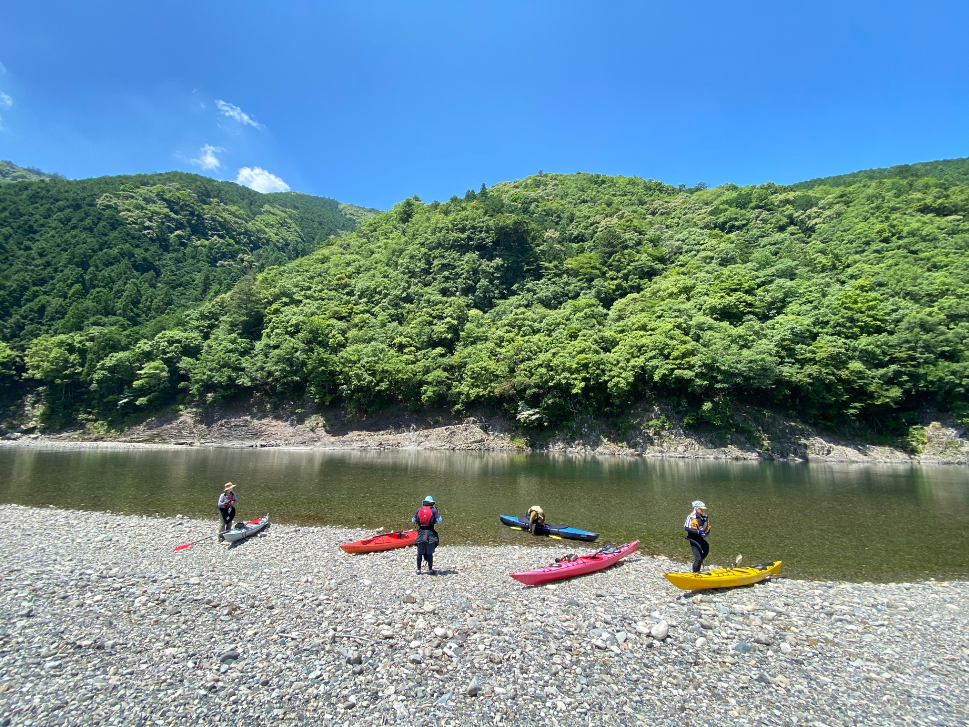 北山川カヤック
