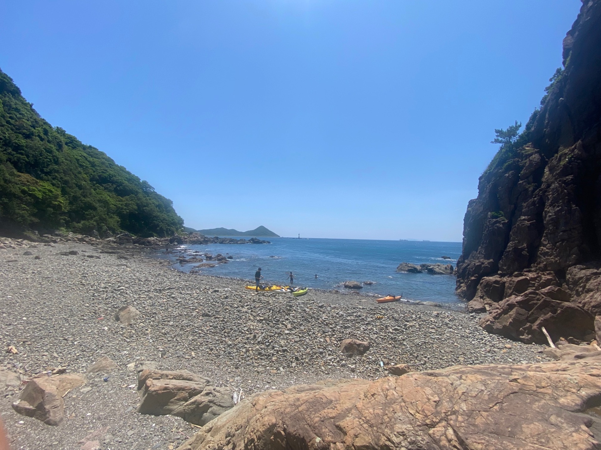 産湯海岸シュノーケル