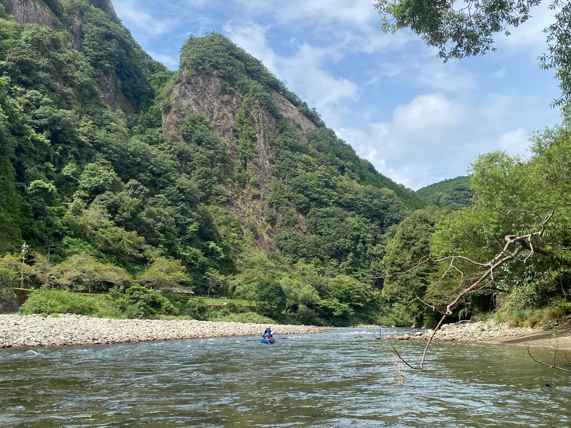 古座川の山々