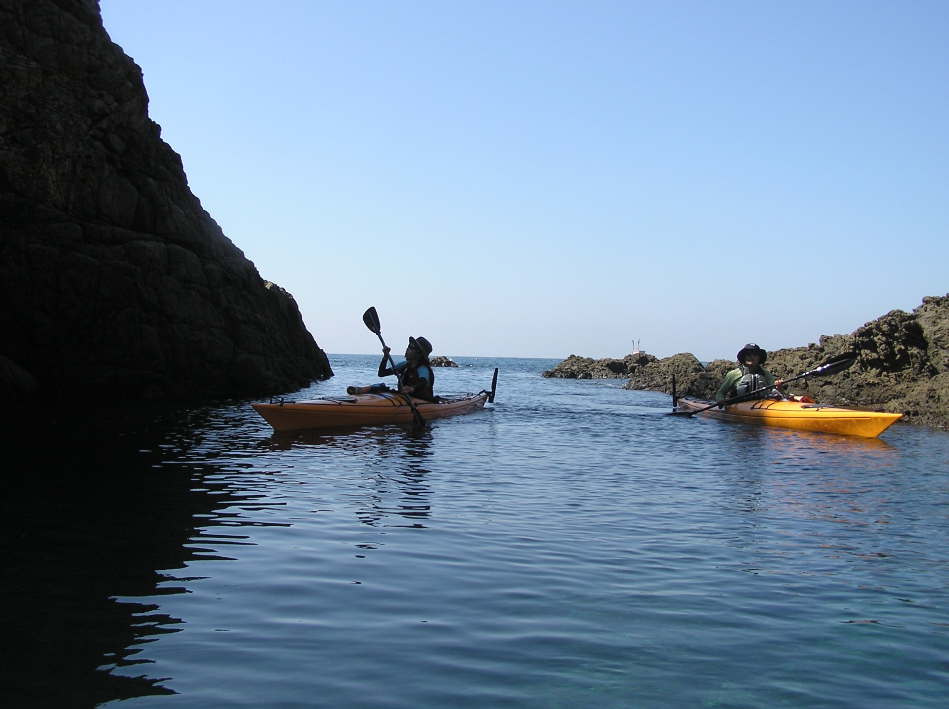 産湯海岸シーカヤック