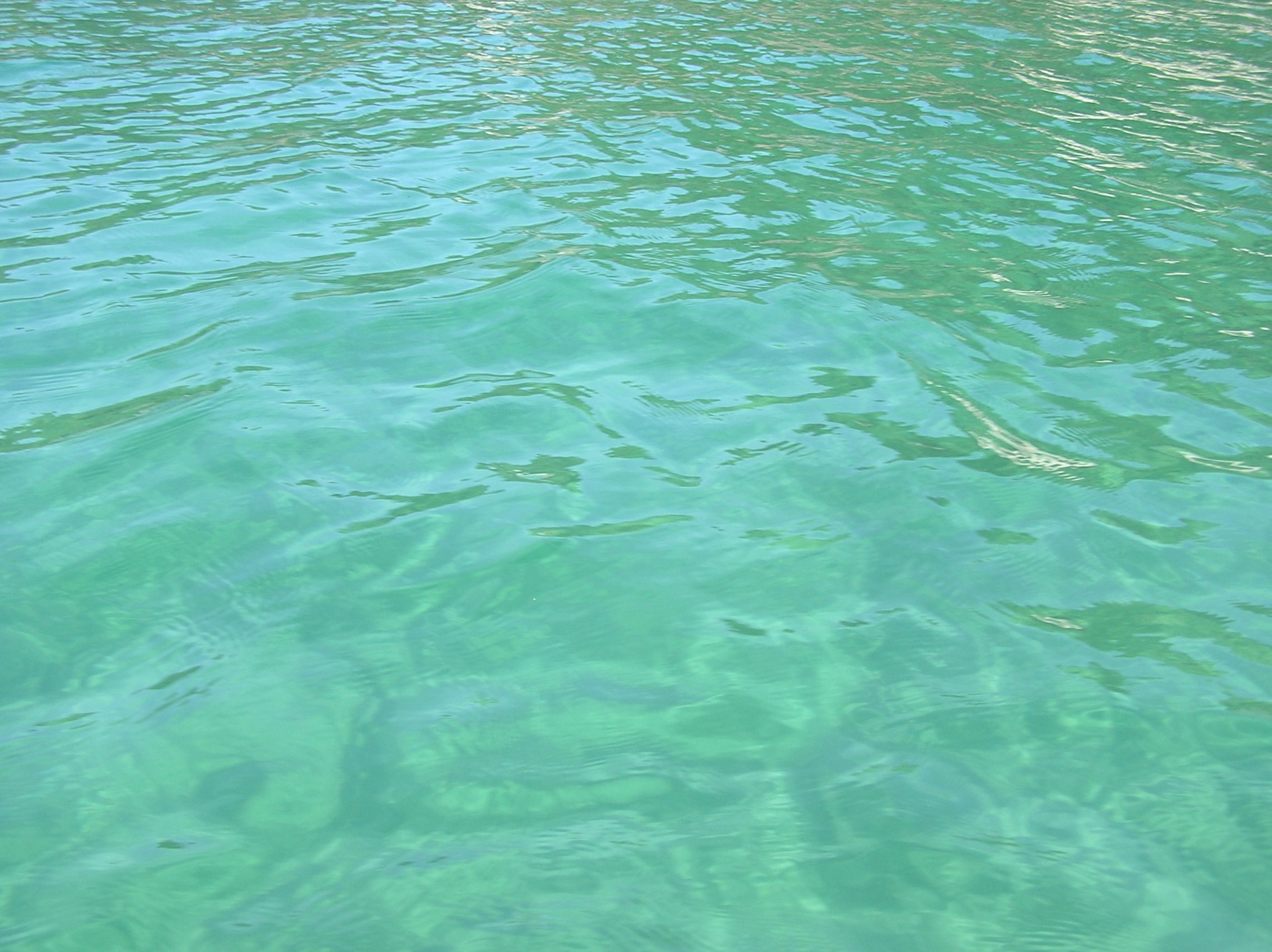 産湯海岸の海水