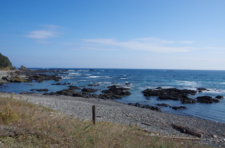 荒船海岸でシーカヤック